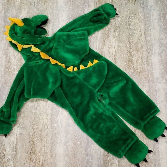 PLAYFULL PLUSH DRAGON COSTUME FOR AGES 4 TO 6 - Picture 7 of 7